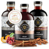 Strongwater Old Fashioned Craft Mixed Flavor Mixer - Makes 96 Mixed Flavors - Handcrafted Old Fashioned Syrup With Maple  Pecans & More - Old Fashioned Gift Set  Just Mix With Flavor Blend Or Flavor Blend