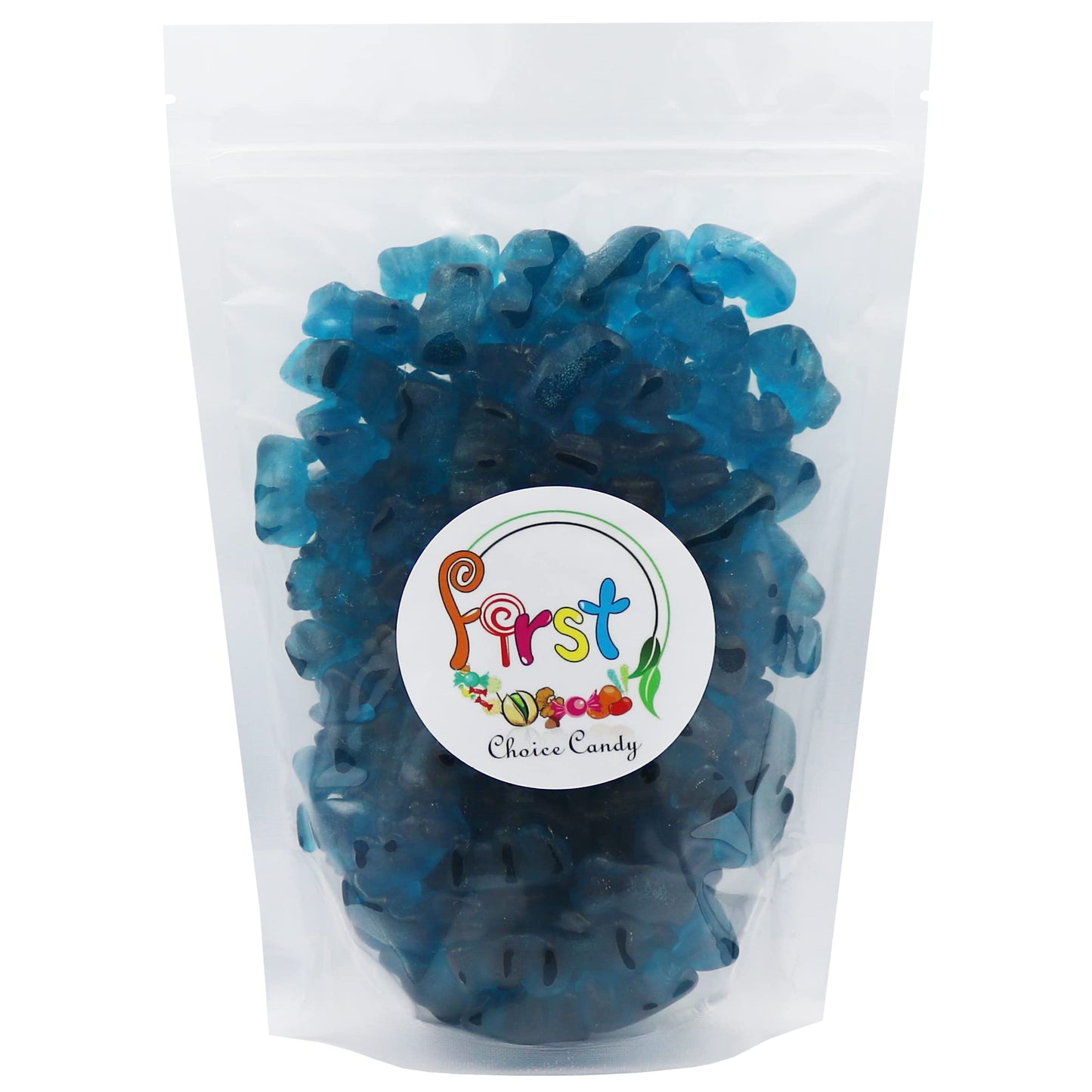 FirstChoiceCandy Gummy Bears (Blue Raspberry, 1 LB)