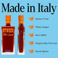 Stuzzi enhanced Italian Hot Sauce  Small-Batch Craft Sauce  Dried Campanian & Cayenne Peppers  Medium Heat on Pizza  Tacos + More Vegan  Non-GMO No Preservatives  Spicy Holiday Gift 3.4 oz Glass Bottle