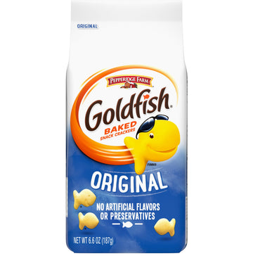 Goldfish Original Crackers, Snack Crackers, 6.6 Oz Bag