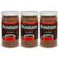 Postum Coffee Substitute, Caffeine Free, Natural & Vegan, 3 Pack (8 oz each)