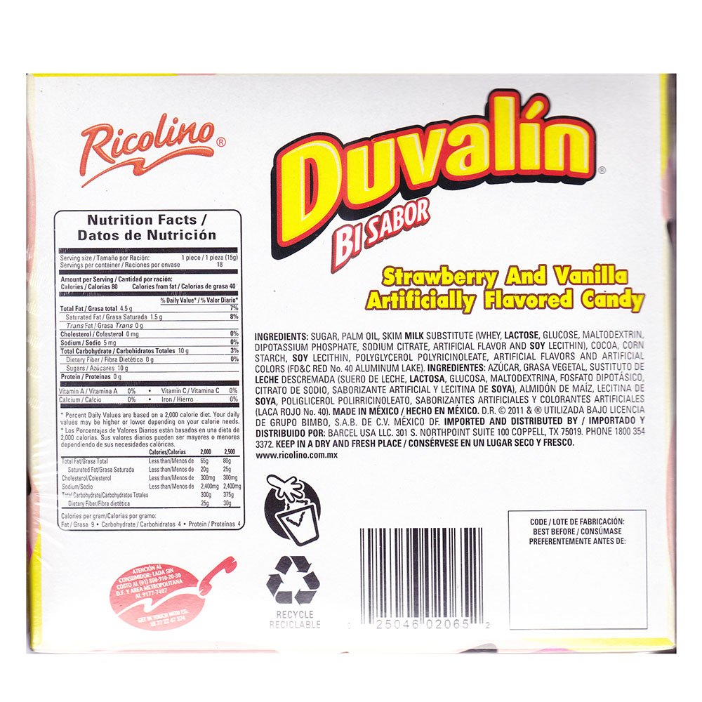Duvalin Candies (18 Pieces In All 3 Boxes)