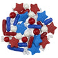 Decopac Patriotic Fusion Mix Candy Sprinkles, 26Oz, Fancy Sprinkles In Handheld Container, Edible Sprinkles For Celebration Cakes, Cupcakes, Cookies And Donuts