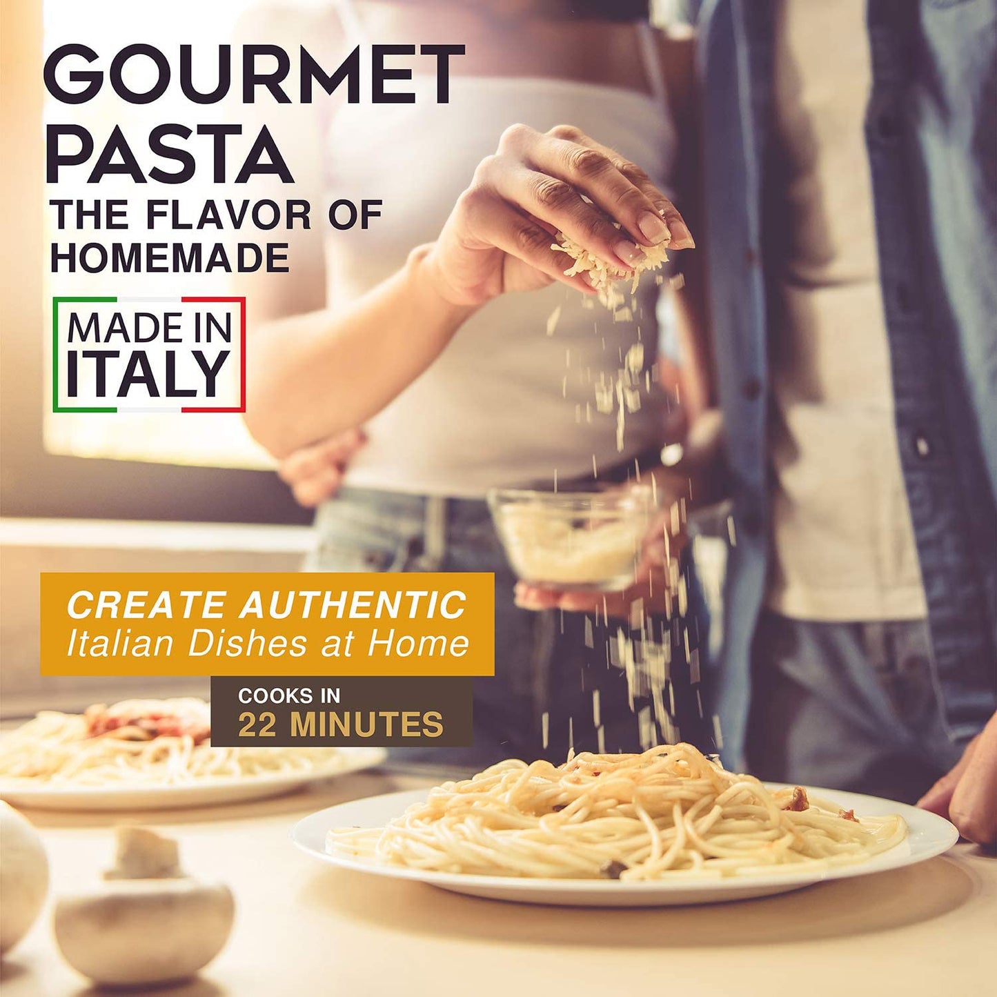 Morelli Gourmet Bucatini And Pici Italian Pasta Variety Pack - Gourmet Pasta From Italy, Imported Italian Pasta Sampler Includes