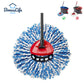 Bonuslife 2-Pack Mop Head For O-Ceda Rinseclean Spin Mop Refill 2-Tank System Only Easy Cleaning Microfiber Replacement