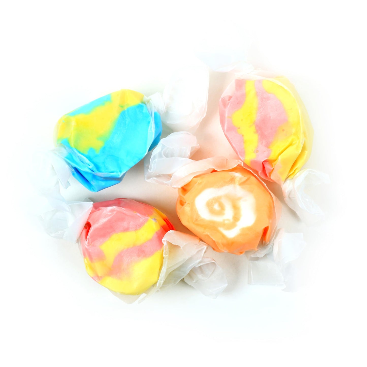 Yupik Fruit Flavored Taffy Candies, 1.1 lb (17.6 oz), Chewy & Colorful Classic Pulled Candy in 8 Flavors, Individually Wrapped,