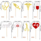 32 Pcs Nurse Cupcake Toppers Glitter Nursing School Graduation Cupcake Picks Medical Rn Nurse Grad Themed Birthday Baby Shower P
