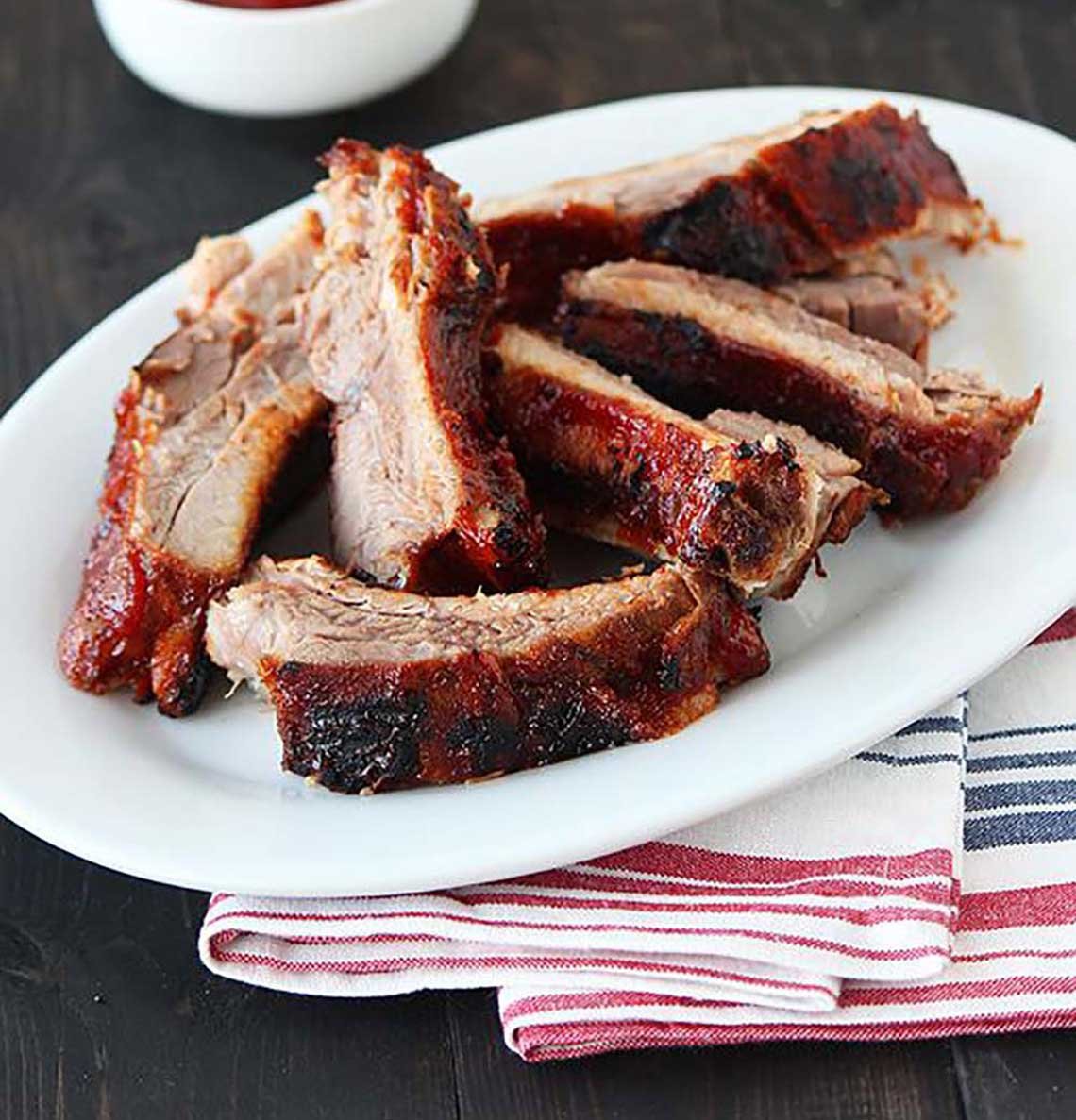 Pig of the Month BBQ Slow Smoked Baby Back Ribs - 2 Piece Set