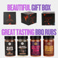 Enhanced Bbq Rub Gift Set - Holy Cow, Angel’S Wings, Black Garlic, Truffle Infusion Bbq Rubs | Pack Of 4 | 100% Natural | Spice Gift For Foodie
