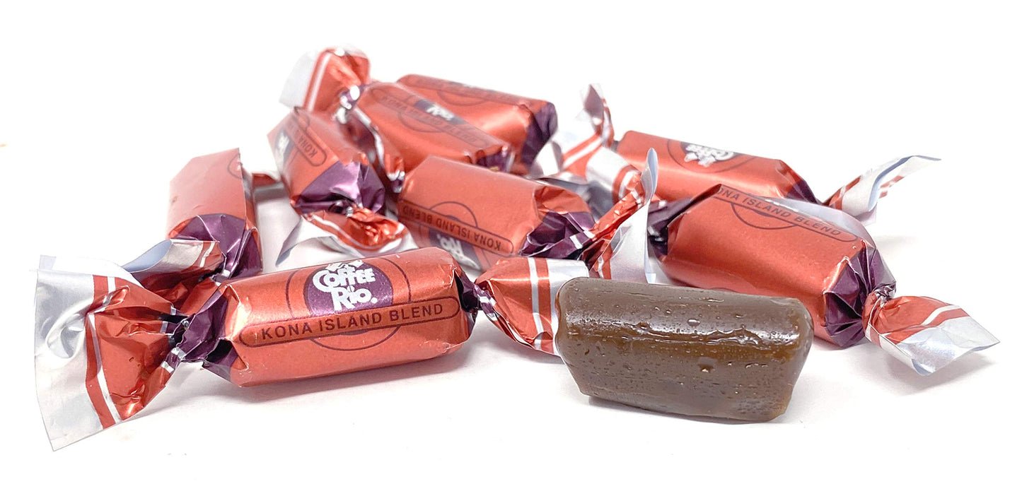 Adams & Brooks Coffee Rio Coffee Candy Pack Of 3 - Coffee Caramels 5.5 Ounces - Made With Real Coffee And Cream, Kosher Candy (K