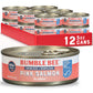 Bumble Bee Skinless & Boneless Pink Salmon in Water, 5 oz Cans, Pack of 12, Gluten Free, Kosher, MSC Certified