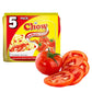 Chow Instant 2 Minute Noodles - TOMATO Flavor with Seasonings (Pack of 5 Packs x 85g) So Delicious Meal ... HALAL