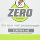 G Zero Lemon Lime Powder 10 Count (Pack Of 1)