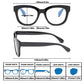 Zxyoo Oversized Reading Glasses For Women,3 Pack Blue Light Blocking Computer Spring Hinge Readers 125