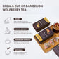 Ginseng Five Treasures Herbal Tea Bags, Traditional Chinese Herbal Blend with 7 Ingredients, Natural Tea for Women & Men (1 Pack