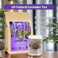 FullChea Lavender Tea Bags - Caffeine-Free Floral Tea for Relaxation - 50 Count