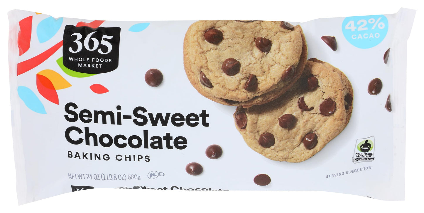 365 by Whole Foods Market  Semisweet Chocolate Chips  24 Ounce