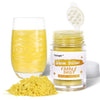 Yellow Edible Glitter for Cocktails, Sujoygar 4g Luster Dust Edible Drink Glitter Shimmer Powder for Cake Decorating Baking Fond