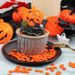 Halloween Sprinkles Edible for Cake Decorating  8Oz Sprinkles with Black Orange Purple Nonpareils and Jimmies  Eyeball  Black Sugar and Orange Pumpkin for Cupcakes Cookie Ice Cream Baking Topping