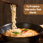 Perfect Earth Good Ramen Red Curry Noodles - Authentic Vibrant Thai Flavor, Medium Spice, Organic & Gluten-Free Instant Noodle R