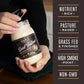 Beef Tallow for Cooking | Pasture Raised Grass Fed Beef Tallow | Paleo & Keto Friendly  100% Grass Fed & Finished Beef Fat | The Maple Valley  14 oz