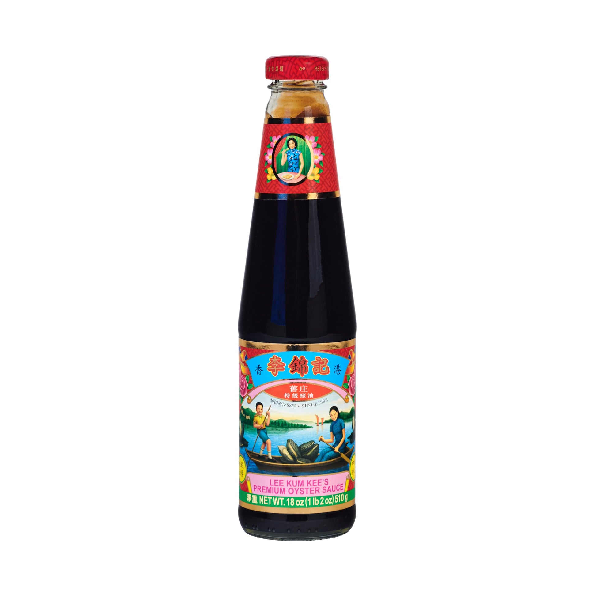 Lee Kum Kee Premium Oyster Flavored Sauce 18 Ounce (1 Pack)