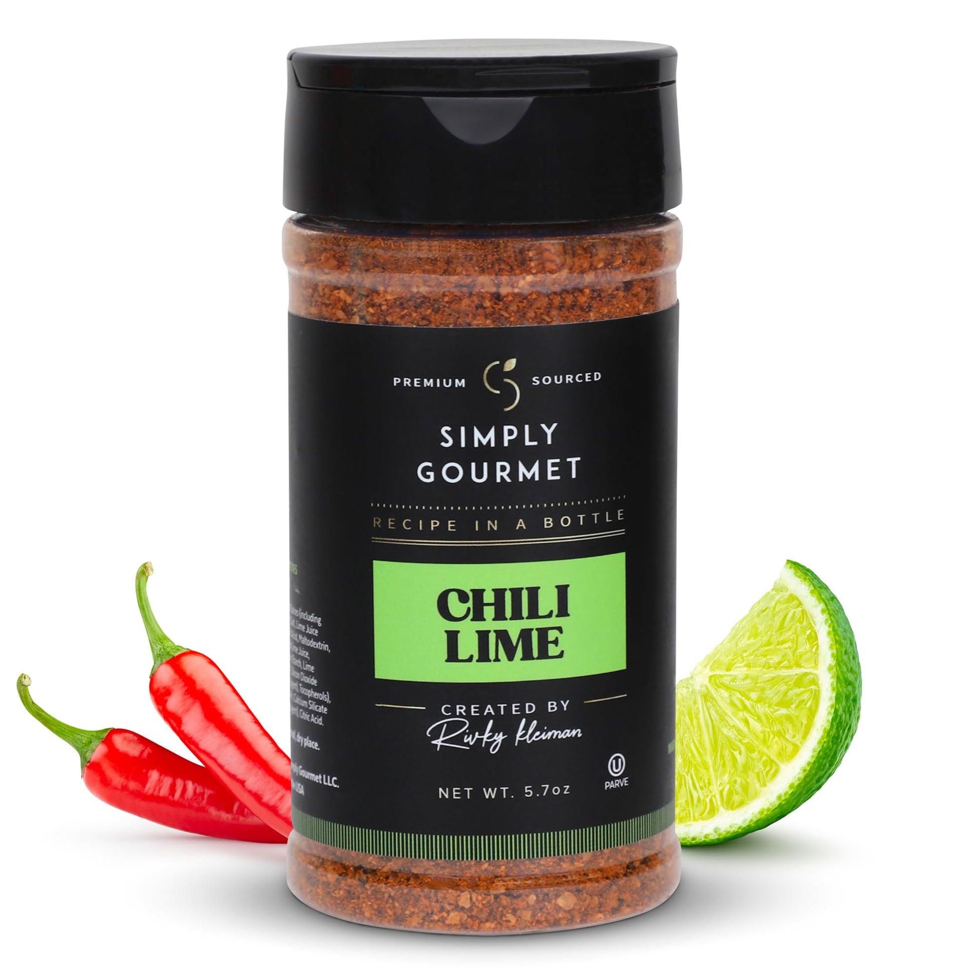 Recipe In A Bottle Chili Lime Seasoning - All Purpose Spice Blend - 5.7 oz