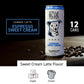 Stella Blue Espresso Sweet Cream Latte  100% Colombian Coffee  190mg Natural Caffeine  Good Source of Protein  Ready-to-Drink Coffee Energy Beverage  11oz Can  12 Pack