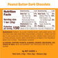 Munk Pack Nut & Seed Snack Bars - 5g Protein, 1g Sugar, Keto, Gluten Free, 24 Count, Peanut Butter Dark Chocolate