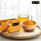 TEA 4U Herbal Infusion Tea Bags - Caffeine Free, Refreshing Blend - 25 Count - Turmeric Flavor
