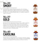 Lillie's Q BBQ Sauce Combo - Smoky, Gold & Carolina - Gluten-Free, Non-GMO, 3-Pack (15.3oz, 14.8oz, 15.5