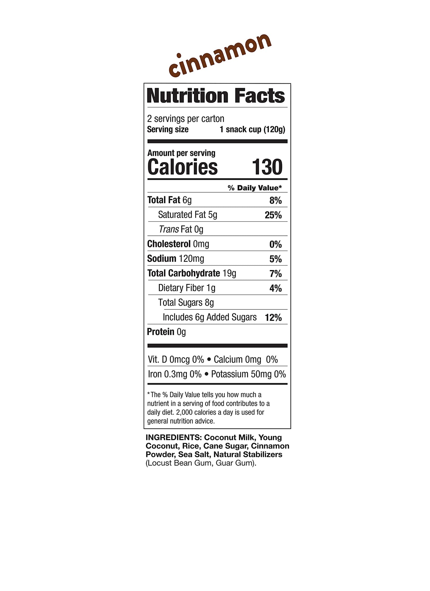 Sun Tropics Cinnamon Coconut Rice Pudding  - Case Of 6 - 8.46 Oz(D0102Hxp0S7.)