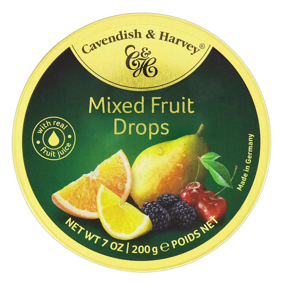 Cavendish And Harvey Mixed Fruit Drops 200G