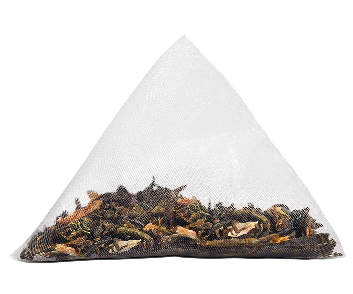 Two Leaves And A Bud Jasmine Green Tea Bags, 100 Count (Pack Of 1) Whole Leaf Green Tea In Pyramid Sachet Bags, Compostable Sach