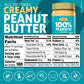 Crazy Richard'S 100% All-Natural Creamy Vegan Peanut Butter With No Added Sugar And Non-Gmo (16 Ounce, Pack Of 4)