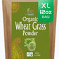 Jiva Organics Wheatgrass Juice Powder - Non-GMO, Vegan, 12 Ounce Bulk Kraft Bag