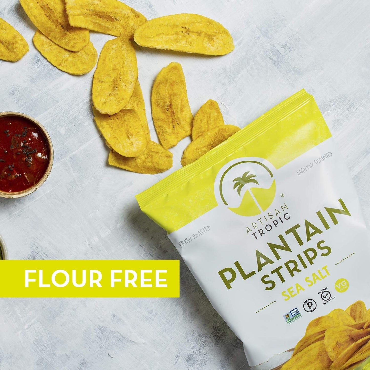 ARTISAN TROPIC Sea Salt Plantain Chips, 4.5 OZ