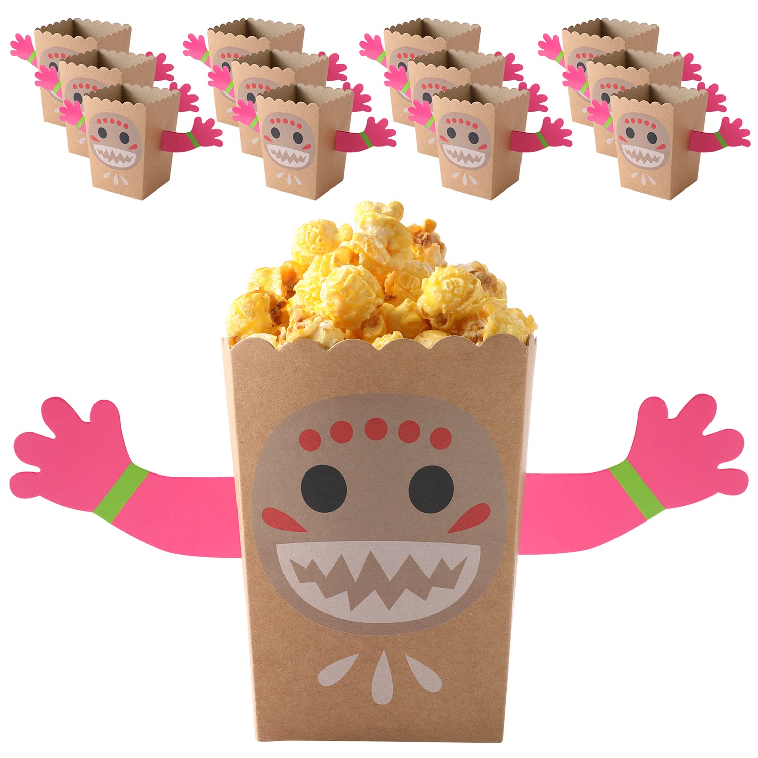 Coroder Moana Popcorn Box Diy Snack Popcorn Box Luau Party Supply Hawaiian Birthday Party Decoration Party Supply Hawaiian Party