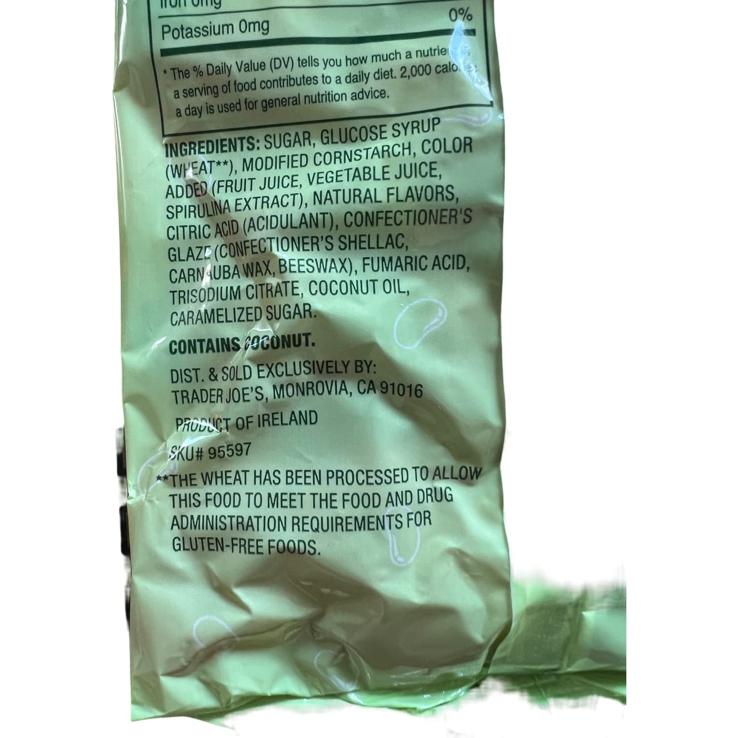 Trader Joe'S Gourmet Jelly Beans 18 Natural Flavors 15 Oz. (Pack Of 2)