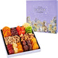 Easter Dried Fruit & Nuts Gift-Basket Arrangement Platter, Gourmet Food Snack Box, For Easter Day, Healthy Kosher, Her Him, 12 Snackberry Assortment (Single)