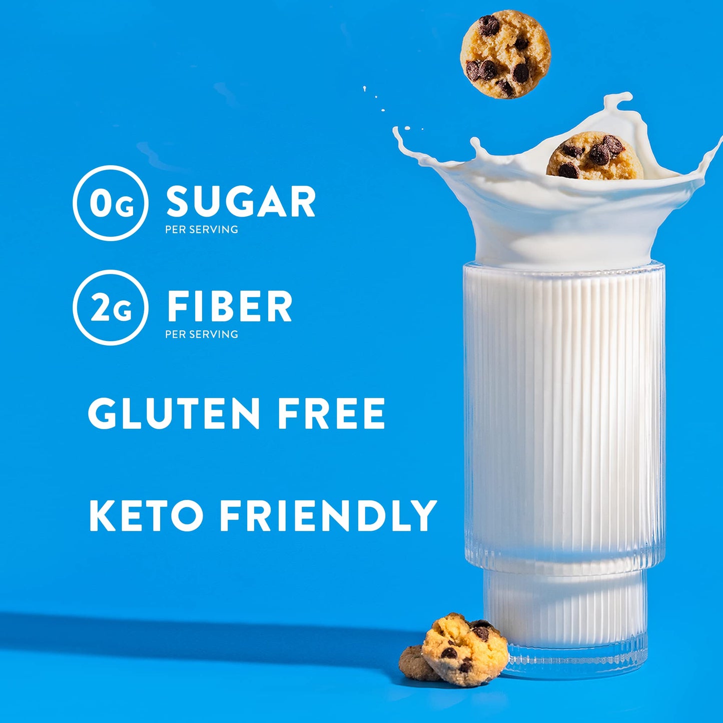 Highkey Keto Chocolate Chip Mini Cookies - Gluten Free Sugar Free Cookies Keto Snack Low Carb Snacks Healthy Protein Diabetic Dessert Food Low Sugar Treat Diet Friendly Sweets 3 Pack + Arcade