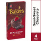 Baker'S, Semi Sweet Baking Chocolate Squares, 4Oz Box (Pack Of 4)