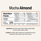 Rise Whey Protein Bars - Mocha Almond, 15g Protein, 4g Fiber, Gluten-Free, 12 Count, Model RBA37228, Brown