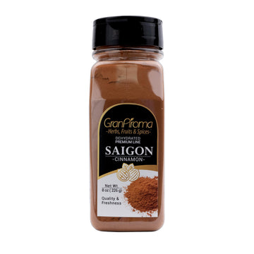 GranAroma Ground Saigon Cinnamon, Sweet Flavor, Baking & Cooking (8 Ounce)
