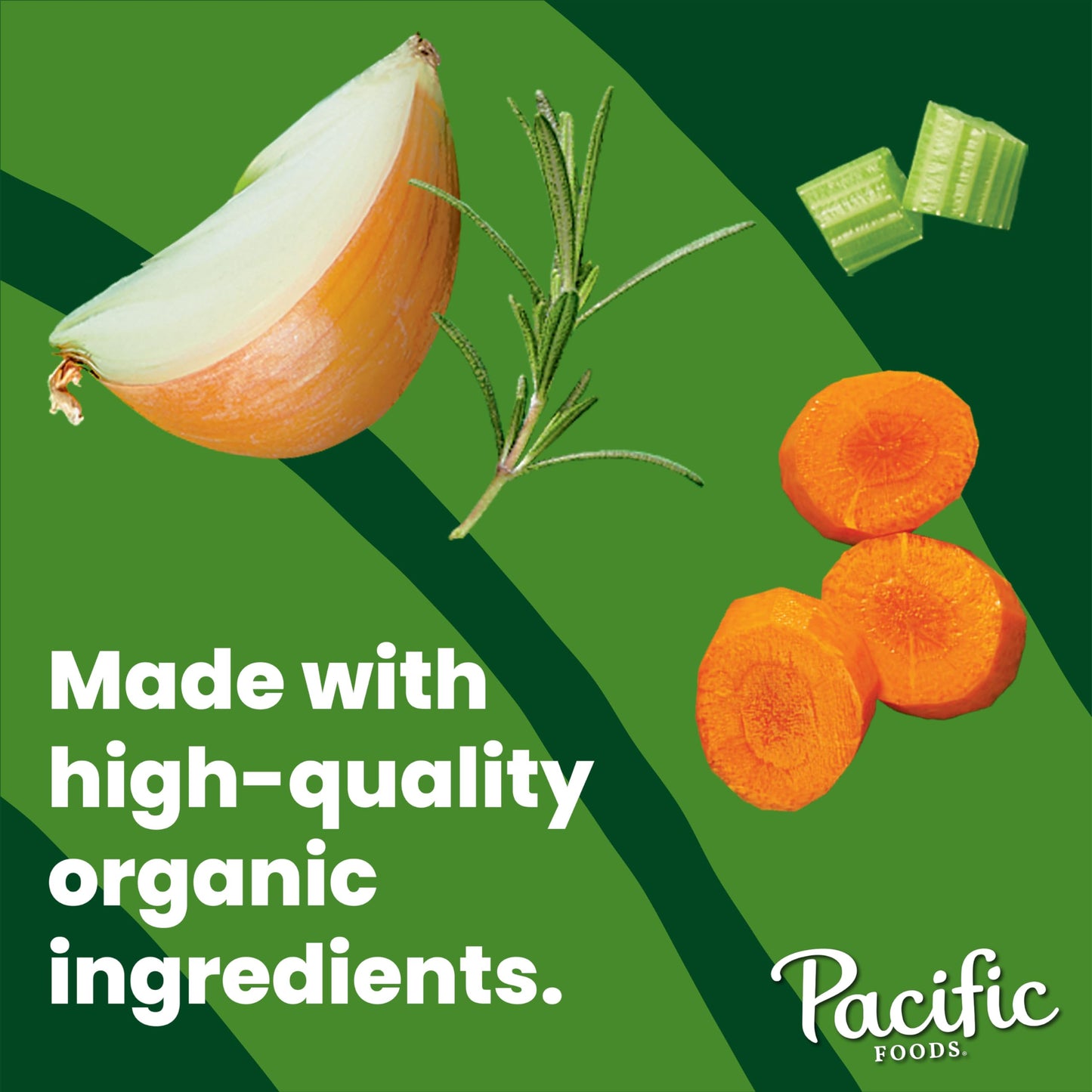 Pacific Foods Organic Chicken Bone Broth, Unsalted, 32 oz Carton, Pack of 12