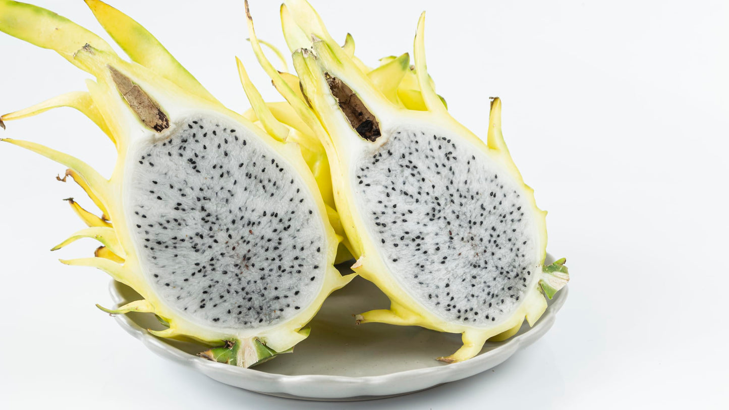 Fresh Sweet Yellow Dragon Fruit by RawJoy Farms