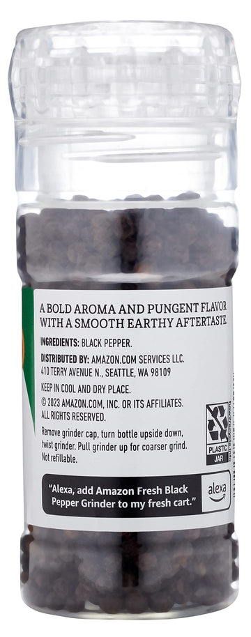 large online retailer Fresh Black Pepper Grinder, 2.2 Oz, Essential Kitchen Spice, Perfect for Seasoning Dishes