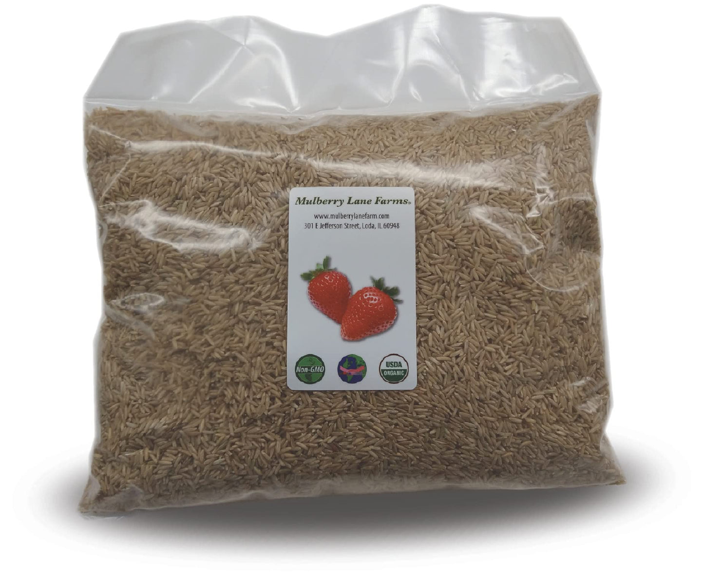 Basmati Rice 5 Pounds Brown, Aromatic Long Grain, USDA Certified Organic, Non-GMO Bulk, Mulberry Lane Farms