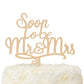 LOVENJOY Engagement Cake Topper Rustic Wood 5.8W x 6T Gift Boxed Model ZB-STBB-WDA