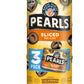 PEARLS Sliced Ripe Olives, 3 Pack Sleeve, 2.25 oz Cans, Model SUVELAM